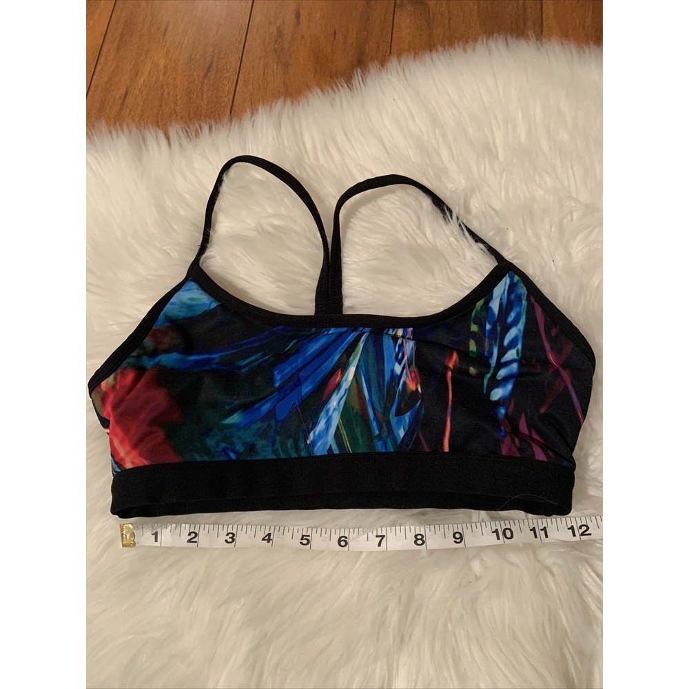 fabletics sexy medium sports bra compression multicolored sexy
